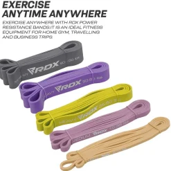 RDX MC 5-in-1 Pull Up Assist & Body Stretching Bands for Resistance Training