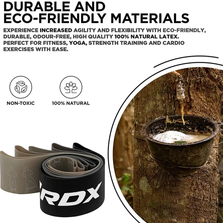 RDX MG 5-in-1 Pull Up Assist & Body Stretching Bands for Training