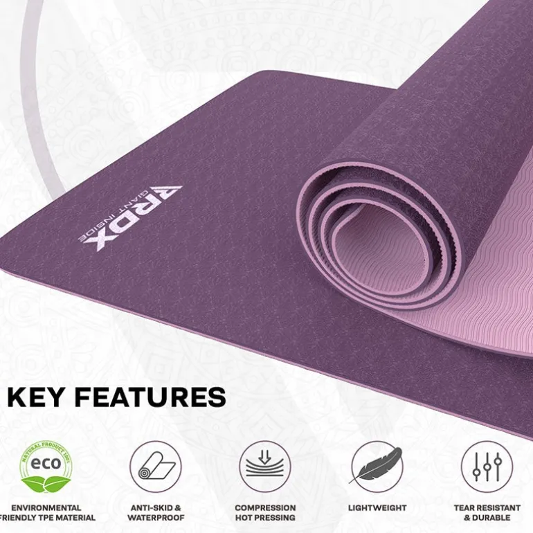 RDX MJ 6mm TPE Yoga Mat