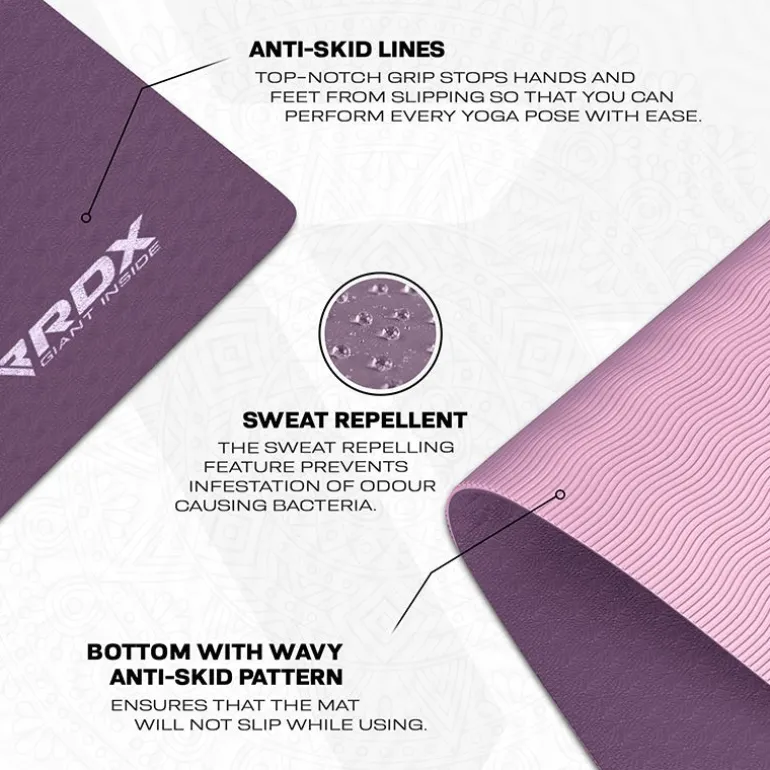RDX MJ 6mm TPE Yoga Mat