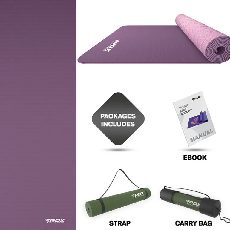 RDX MJ 6mm TPE Yoga Mat