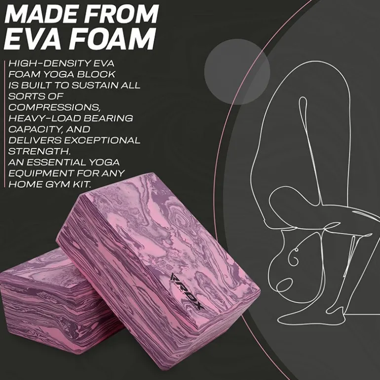 RDX MP EVA Foam High Density Non-Slips Yoga Block