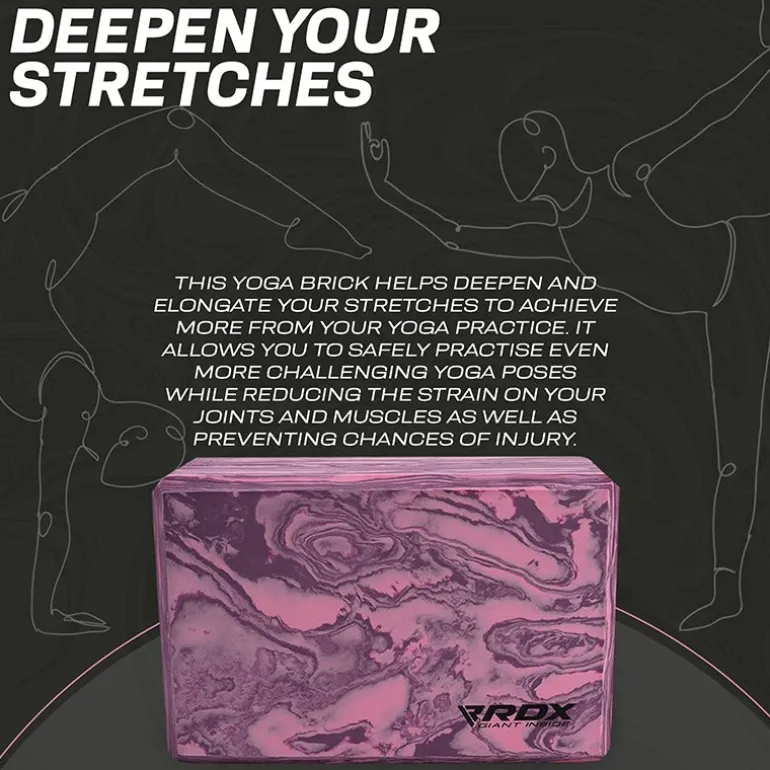 RDX MP EVA Foam High Density Non-Slips Yoga Block