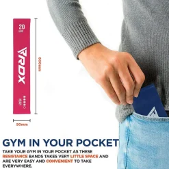 RDX MP 5-in-1 Pull Up Assist & Body Stretching Bands for Training