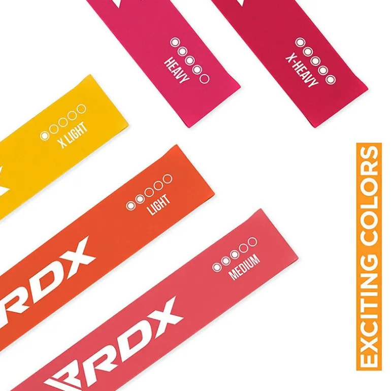 RDX MP 5-in-1 Pull Up Assist & Body Stretching Bands for Training