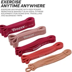 RDX MP 5-in-1 Pull Up Assist & Body Stretching Bands for Resistance Training