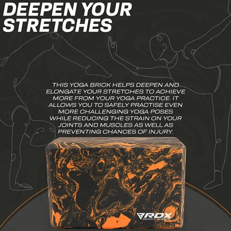 RDX OB EVA Foam High Density Non-Slips Yoga Block