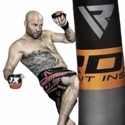 RDX 12O 4ft / 5ft 13-in-1 Heavy Boxing Punch Bag & Mitts Set
