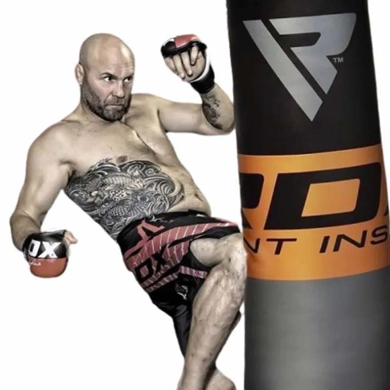 RDX 12O 4ft / 5ft 13-in-1 Heavy Boxing Punch Bag & Mitts Set