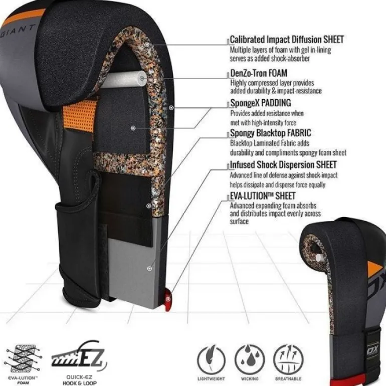 RDX 8O 2Ft Kids Punch Bag & Gloves Set