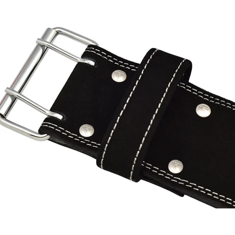 RDX 4PB Suede Leather Black Powerlifting Belt