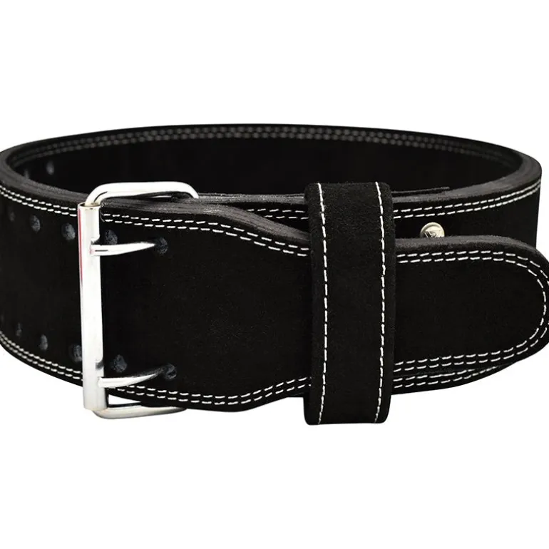 RDX 4PB Suede Leather Black Powerlifting Belt