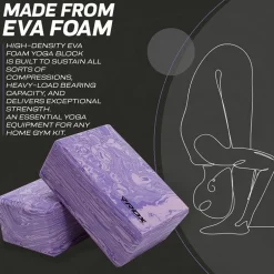 RDX PG EVA Foam High Density Non-Slips Yoga Block