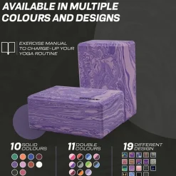 RDX PG EVA Foam High Density Non-Slips Yoga Block