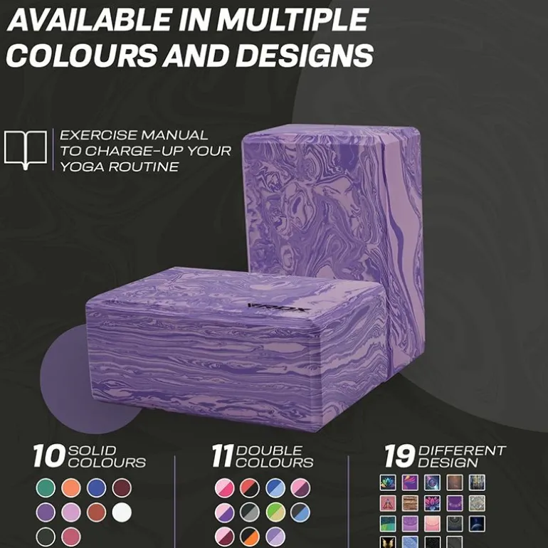 RDX PG EVA Foam High Density Non-Slips Yoga Block