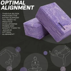 RDX PG EVA Foam High Density Non-Slips Yoga Block