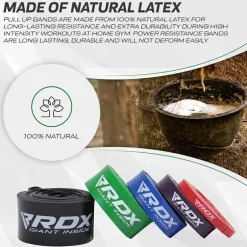 RDX P1 5-in-1 Pull Up Assist & Body Stretching Bands for Resistance Training