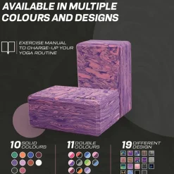 RDX PP EVA Foam High Density Non-Slips Yoga Block