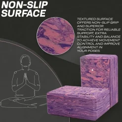 RDX PP EVA Foam High Density Non-Slips Yoga Block
