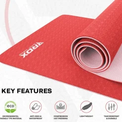 RDX PP 6mm TPE Yoga Mat