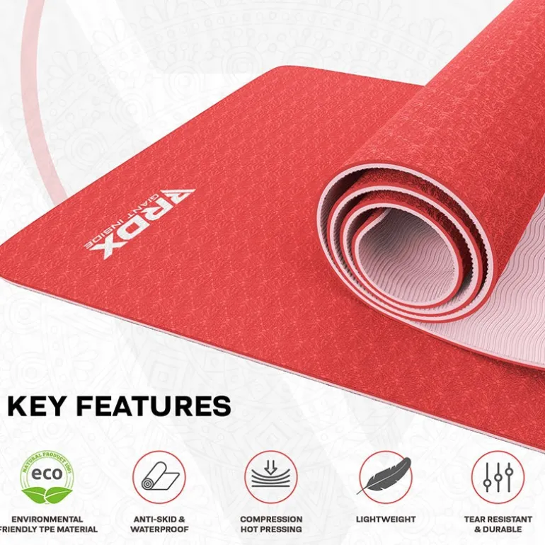 RDX PP 6mm TPE Yoga Mat
