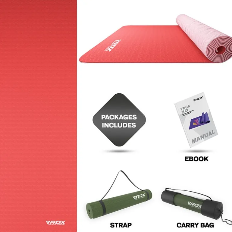 RDX PP 6mm TPE Yoga Mat