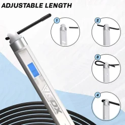 RDX 75P Rechargeable 10.3ft Smart Digital Counter Skipping Rope with USB & App