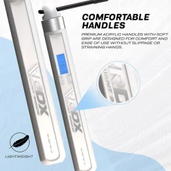 RDX 75P Rechargeable 10.3ft Smart Digital Counter Skipping Rope with USB & App