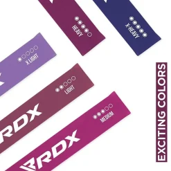 RDX PR 5-in-1 Pull Up Assist & Body Stretching Bands for Resistance Training