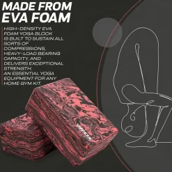 RDX RB EVA Foam High Density Non-Slips Yoga Block