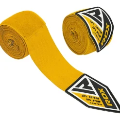 RDX RB 4.5m Elasticated Hand Wraps Bandage for Boxing, MMA; Muay Thai