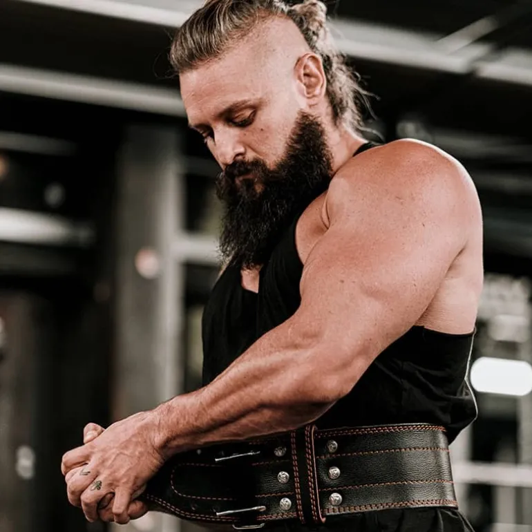 RDX RD1 4 Powerlifting Leather Gym Belt