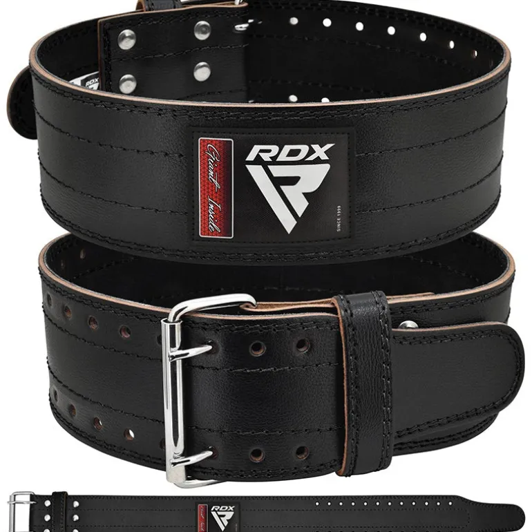 RDX RD1 4 Powerlifting Leather Gym Belt