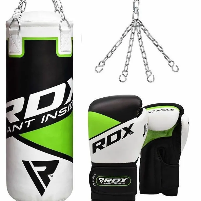 RDX R8 2ft 3-in-1 Kids Punch Bag & Gloves Set