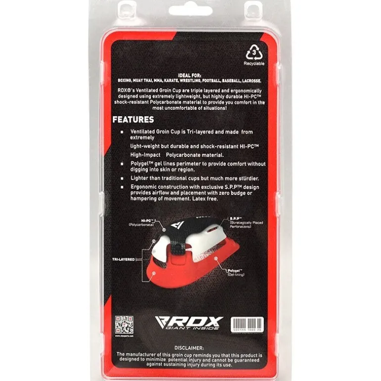 RDX 1R Gel Groin Cup
