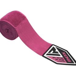 RDX RP 4.5m Pink Women Pro Hand Wraps Tape for Boxing, MMA & Muay Thai