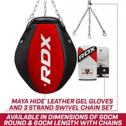 RDX RR 3-in-1 Wrecking Ball Punch Bag Set