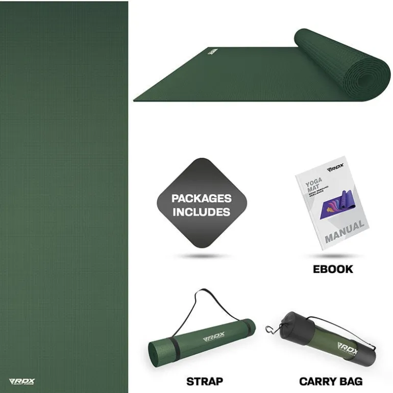 RDX SC Iris 6mm PVC Yoga Mat