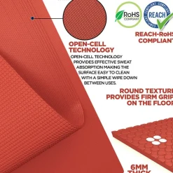 RDX SC Iris 6mm PVC Yoga Mat
