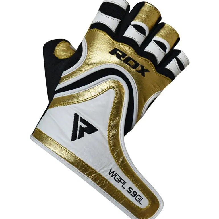 RDX S9 Glaze Leather Gym Gloves