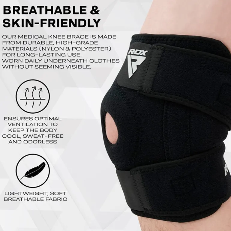 RDX SK Gel Padded Open Patella Brace for Knee Support