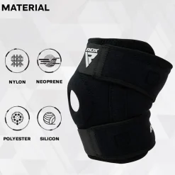 RDX SK Gel Padded Open Patella Brace for Knee Support