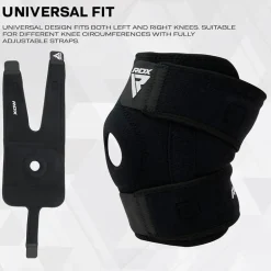 RDX SK Gel Padded Open Patella Brace for Knee Support