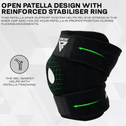 RDX SK Gel Padded Open Patella Brace for Knee Support