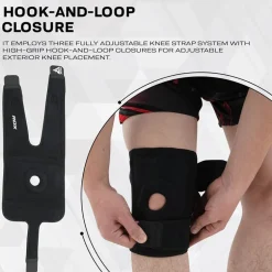 RDX SK Gel Padded Open Patella Brace for Knee Support