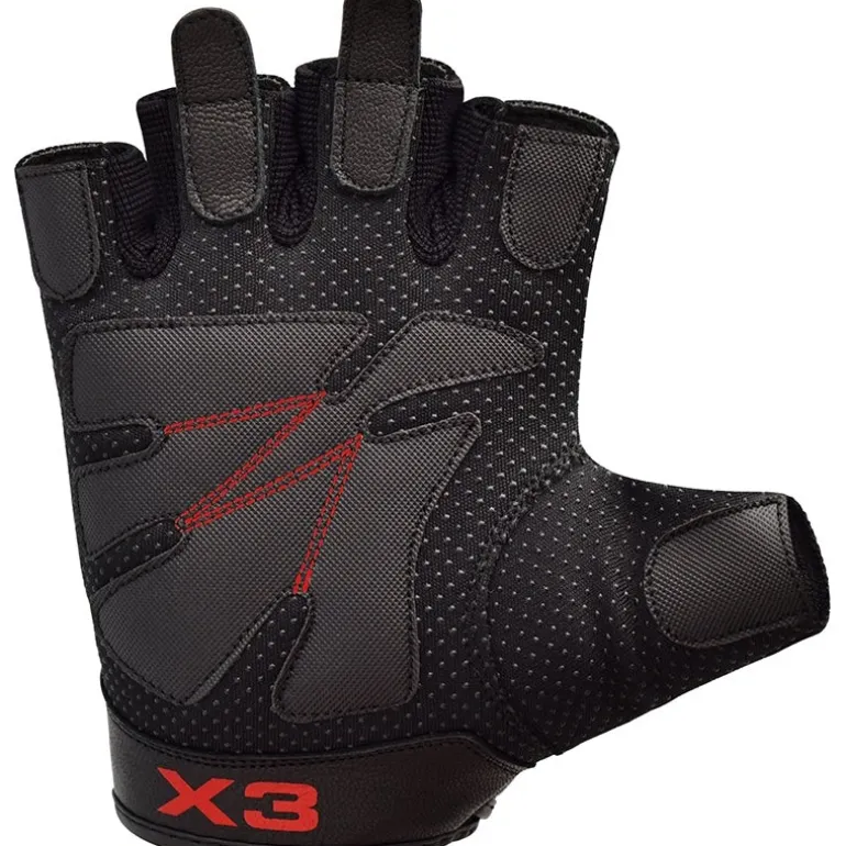 RDX S2 Leather Fitness Training Gloves