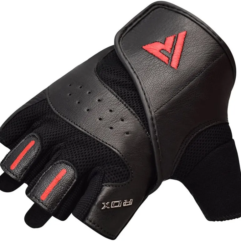 RDX S2 Leather Fitness Training Gloves