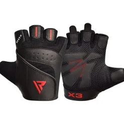 RDX S2 Leather Fitness Training Gloves