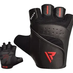RDX S2 Leather Fitness Training Gloves