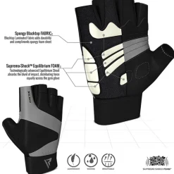 RDX S14 Leather Gym Gloves
